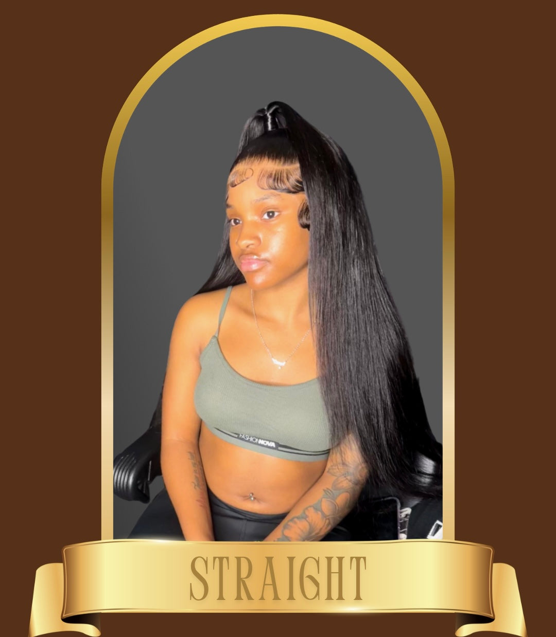 200% Density Straight Frontal Wigs (PREORDER)